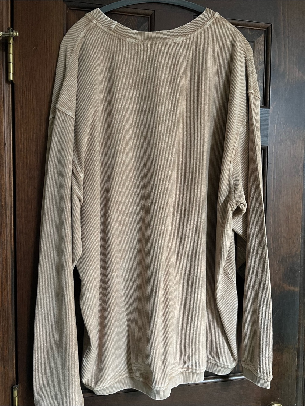 Moon Ryder Oversized Mineral Washed Ribbed Sweatshirt 2X NWOT - Picture 3 of 4